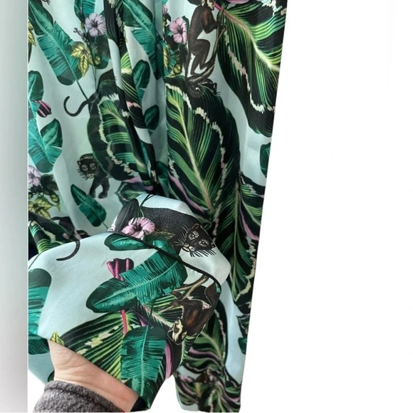 LOBO ROSA Multi-Coloured Amazona Elastic Pants - Picture 9 of 10